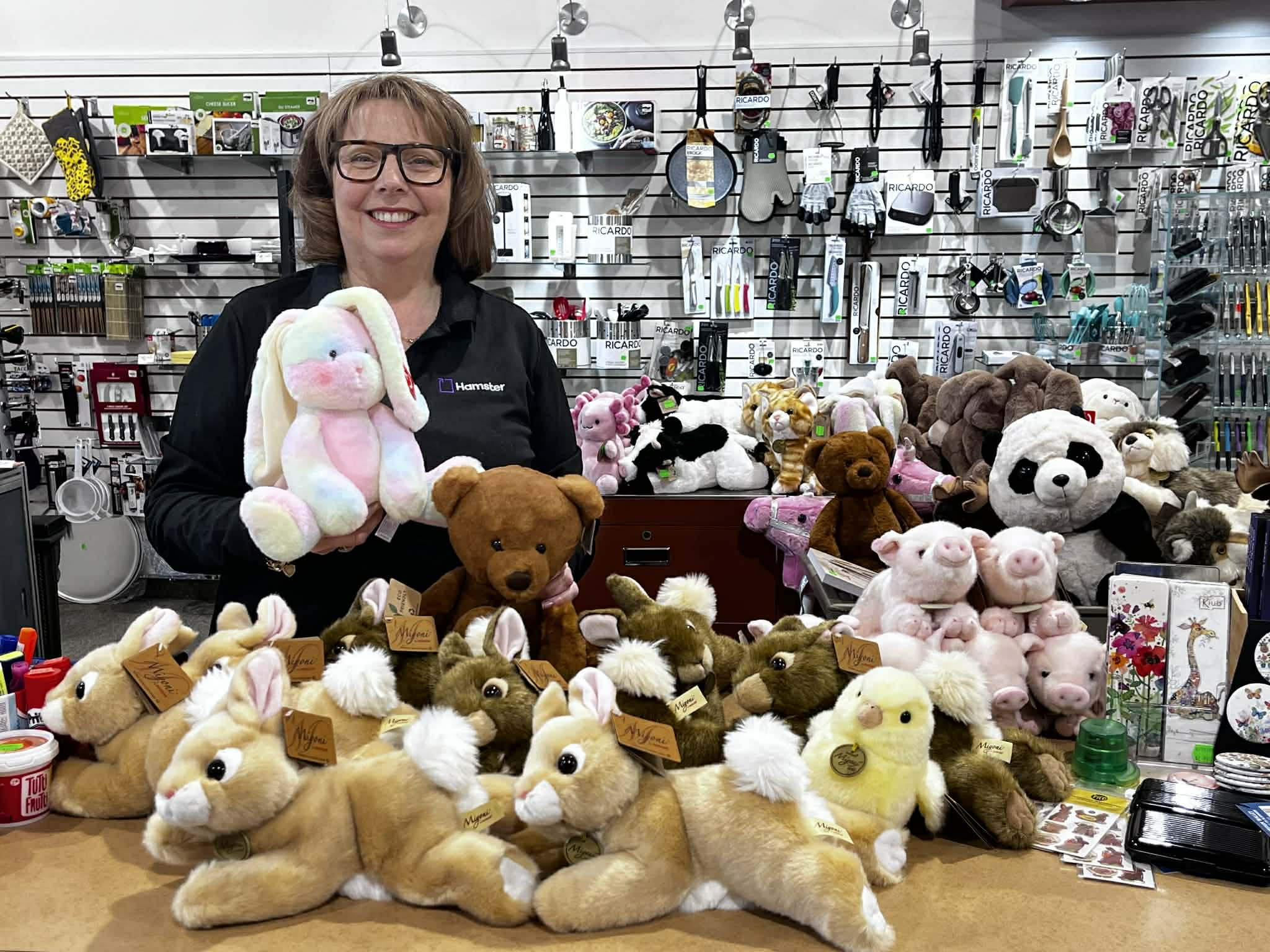 Papeterie Cowansville Facebook ad: Nouvel arrivage de peluches à la Papeterie Cowansville!