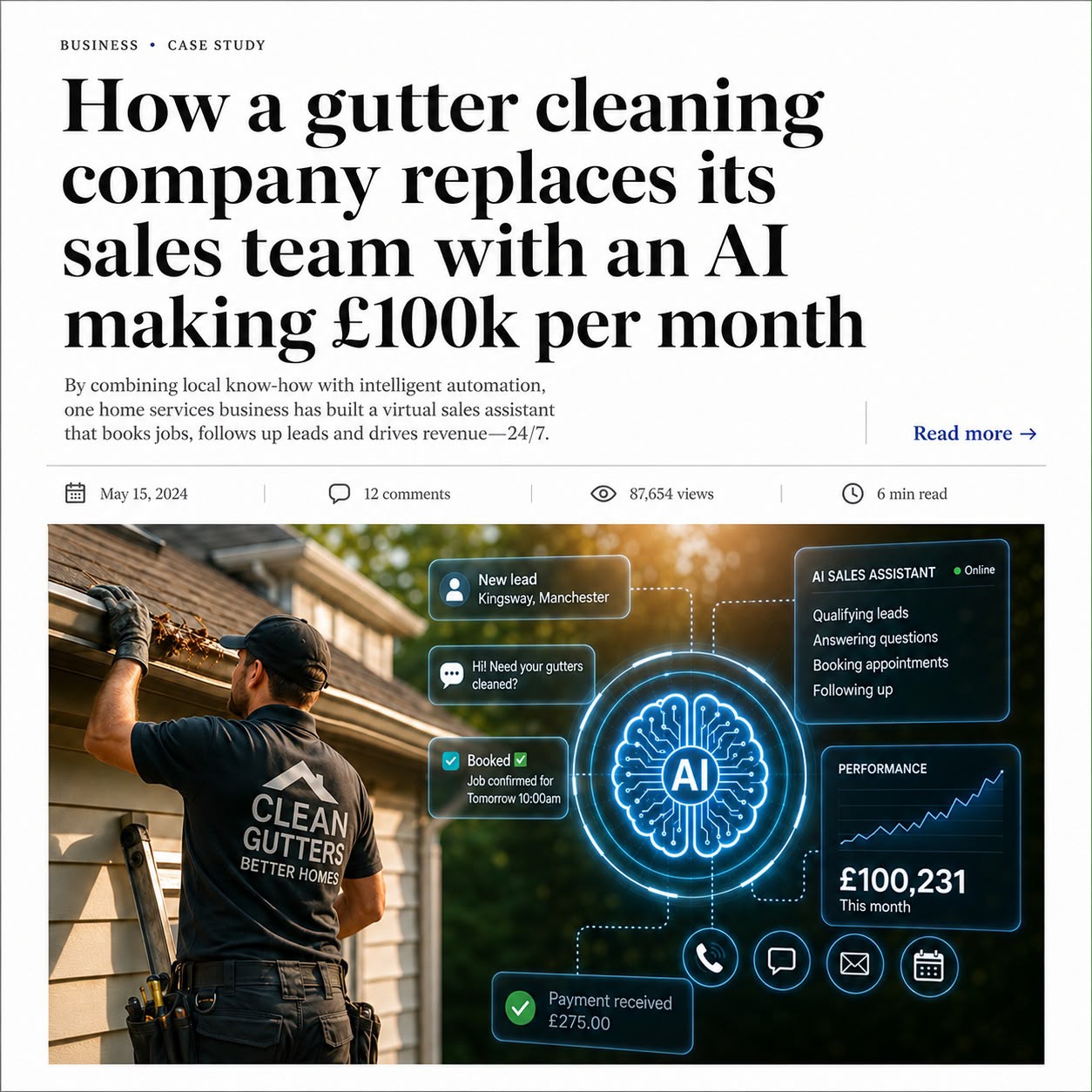 Revenize Facebook ad