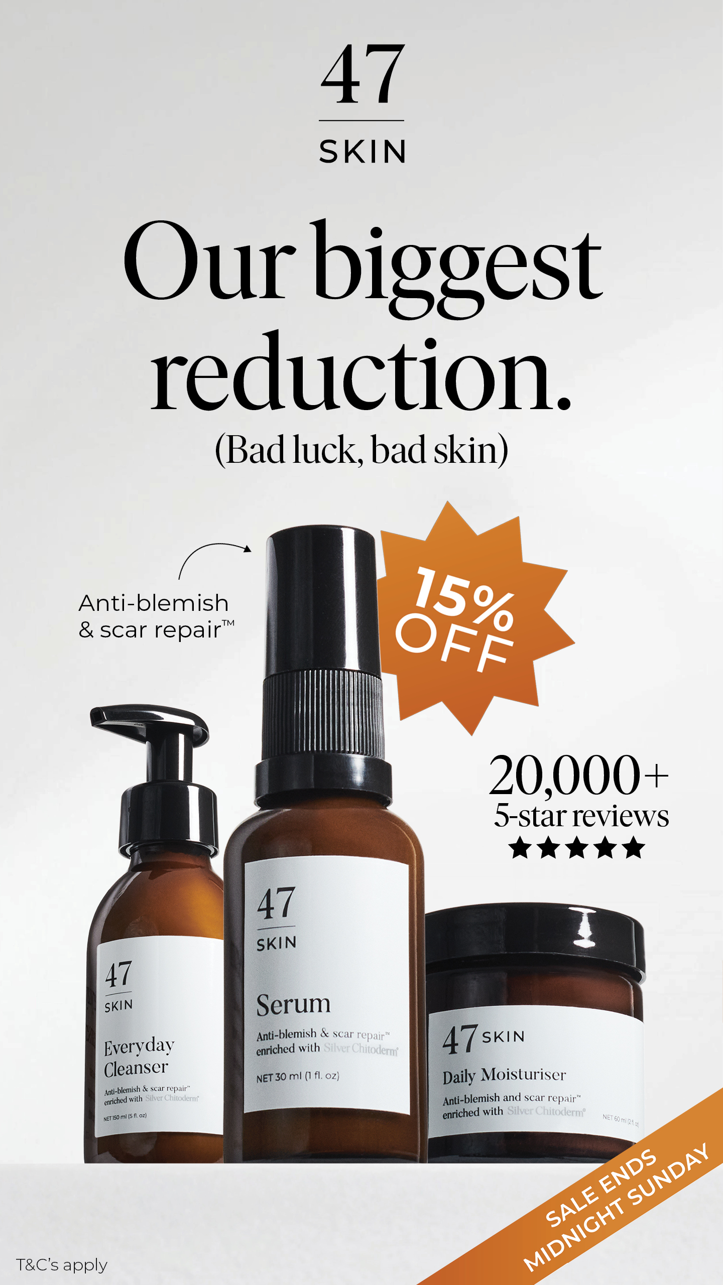 47Skin Facebook ad