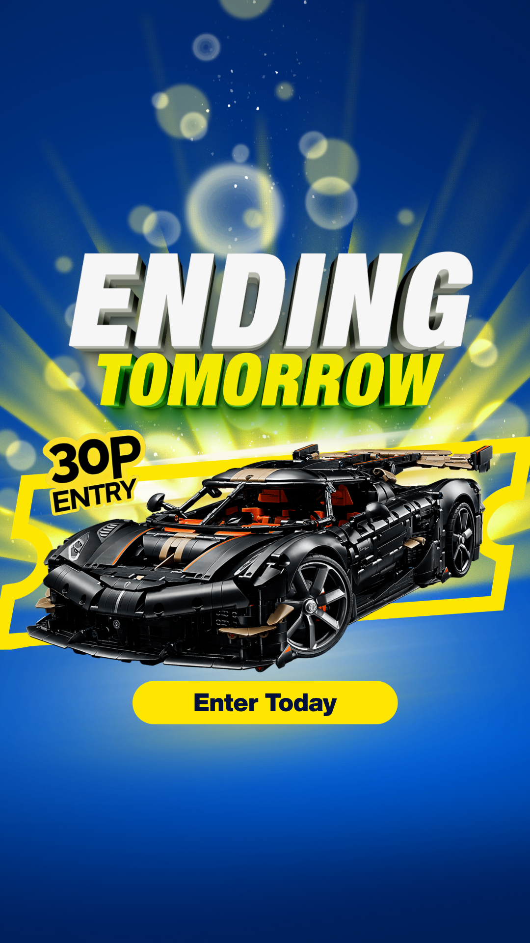 Rafflee Facebook ad
