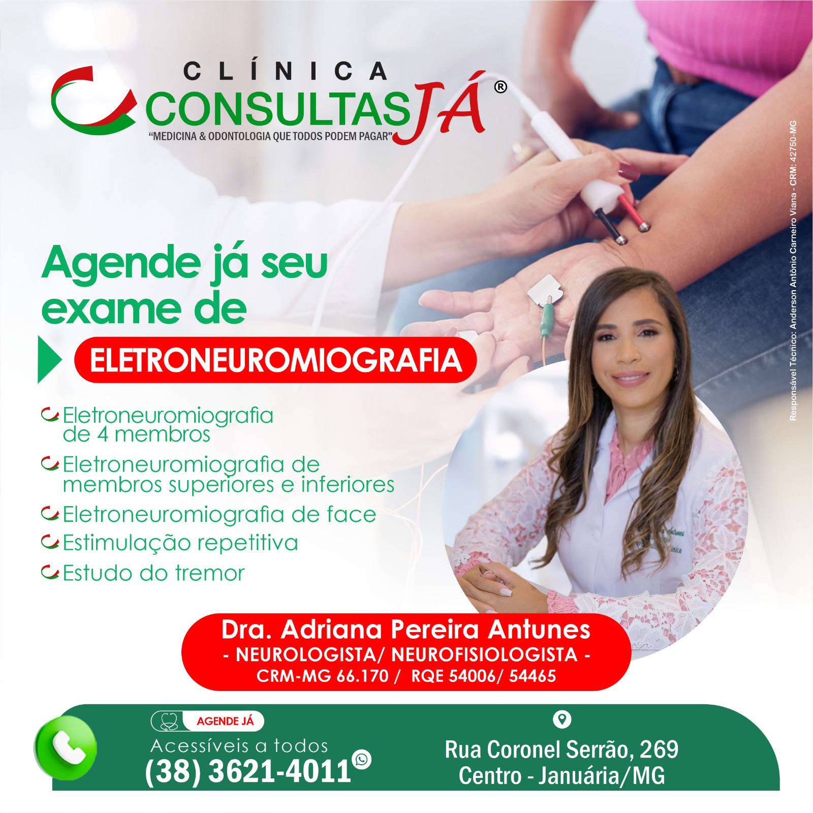 Clínica Consultas Já Facebook ad