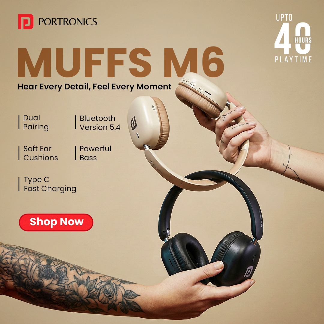 Portronics Facebook ad