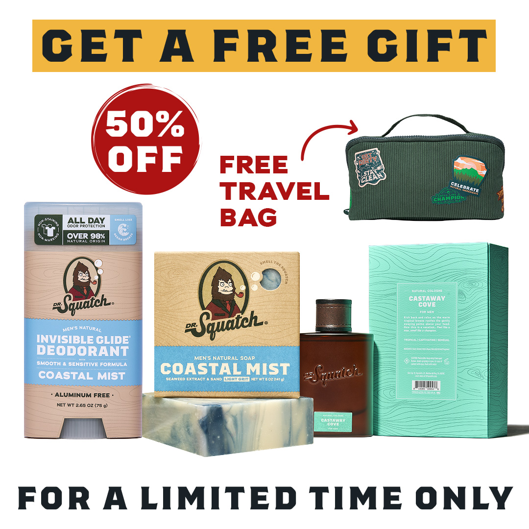 Dr. Squatch Facebook ad