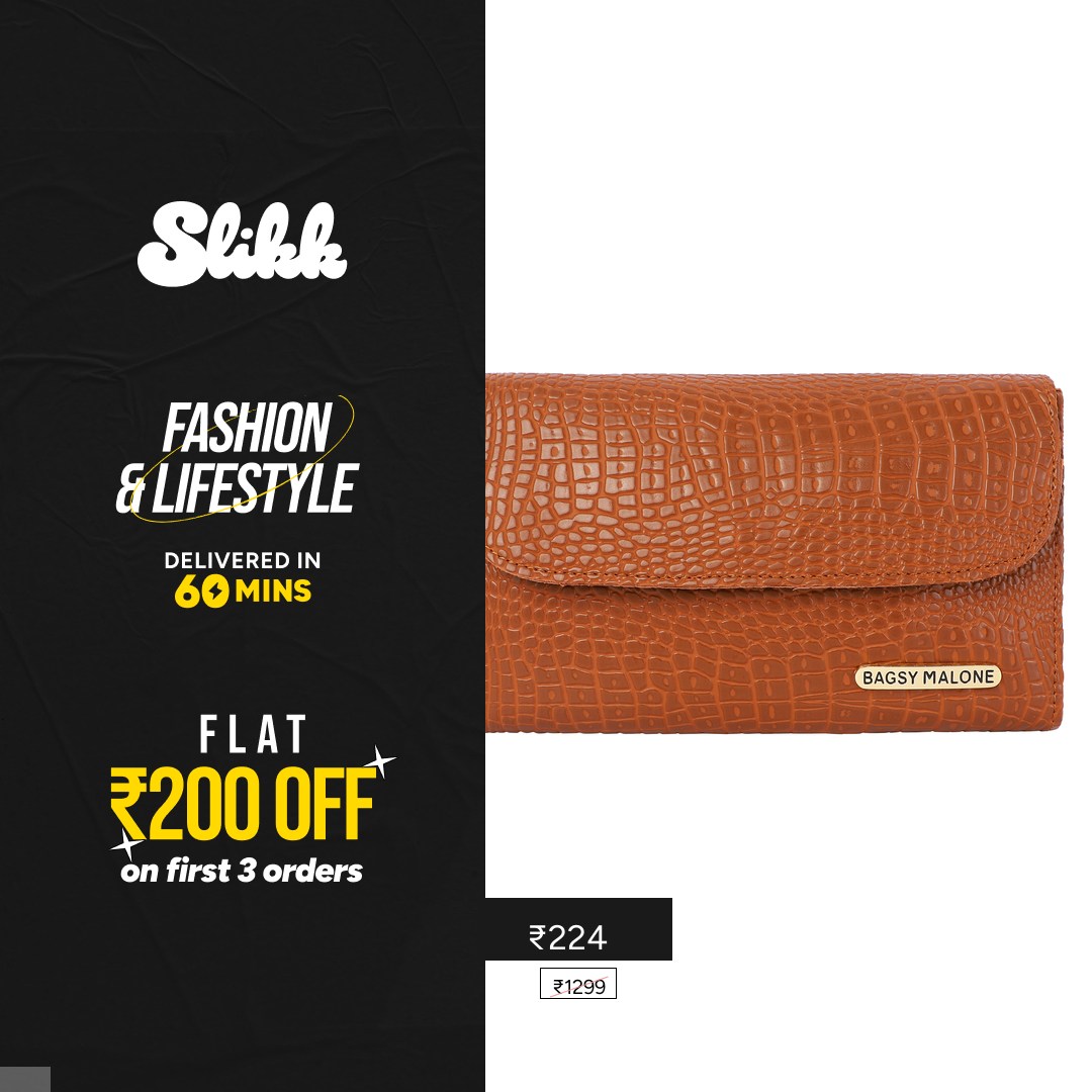 Slikk: Fashion in 60 Mins Facebook ad