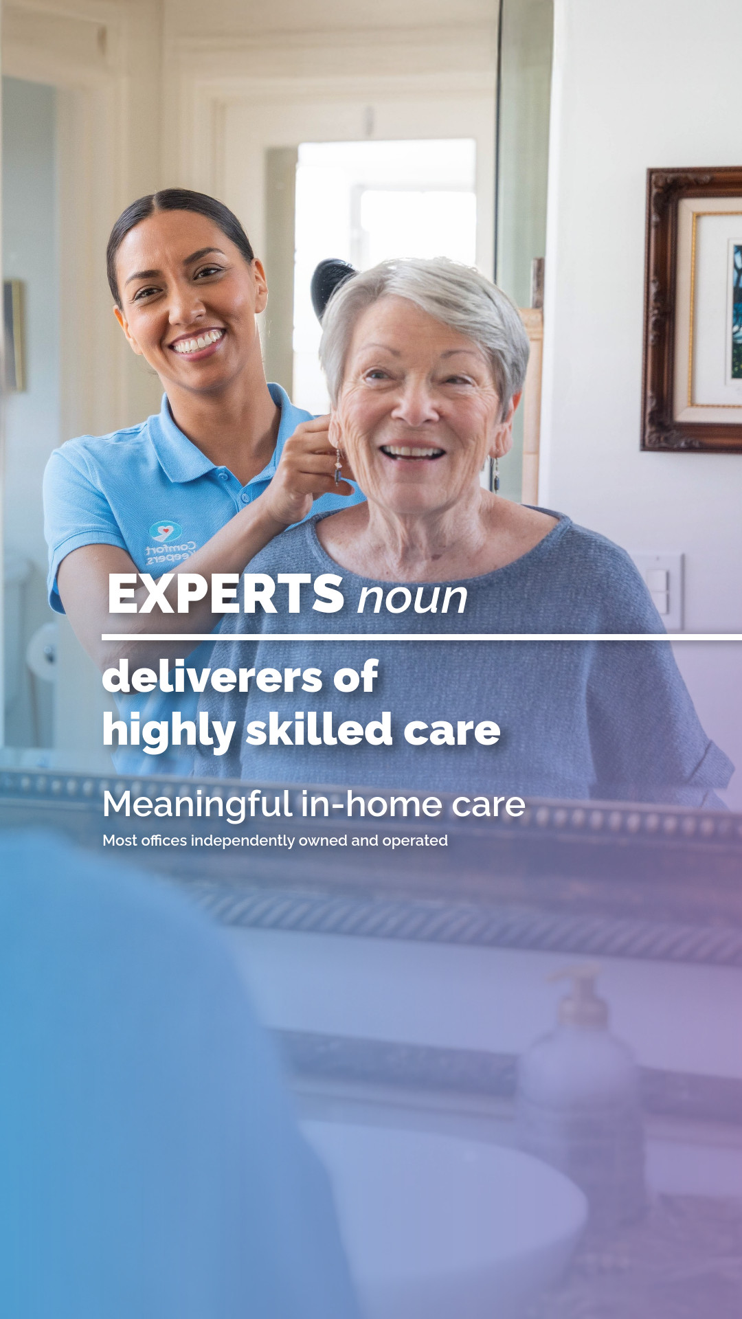 Comfort Keepers Home Office Facebook ad
