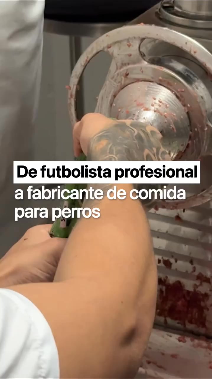 Dieta barf Max food natural pet Facebook ad: ¡De futbolista profesional a crear su propia fábrica…