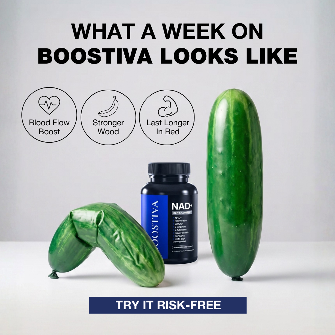 BoostivaMen Facebook ad: The Men’s NAD+ Formula Everyone Is Talking About