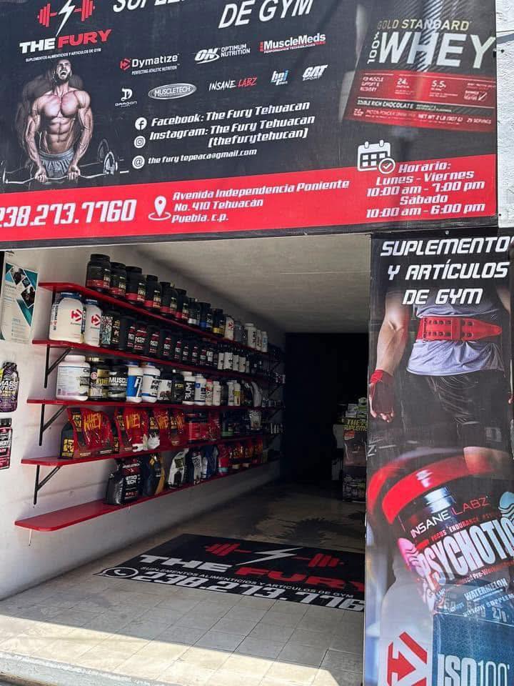 The Fury Tehuacan Facebook ad: En THE FURY TEHUACÁN garantizamos suplementos deportivos de…