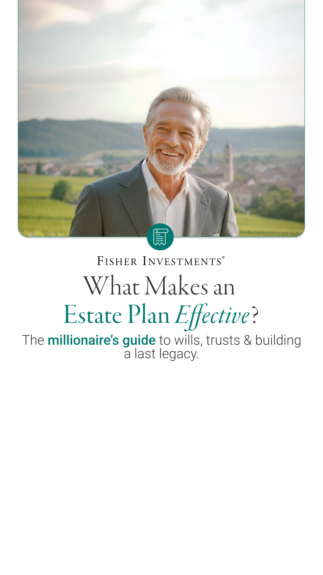 Fisher Investments Facebook ad