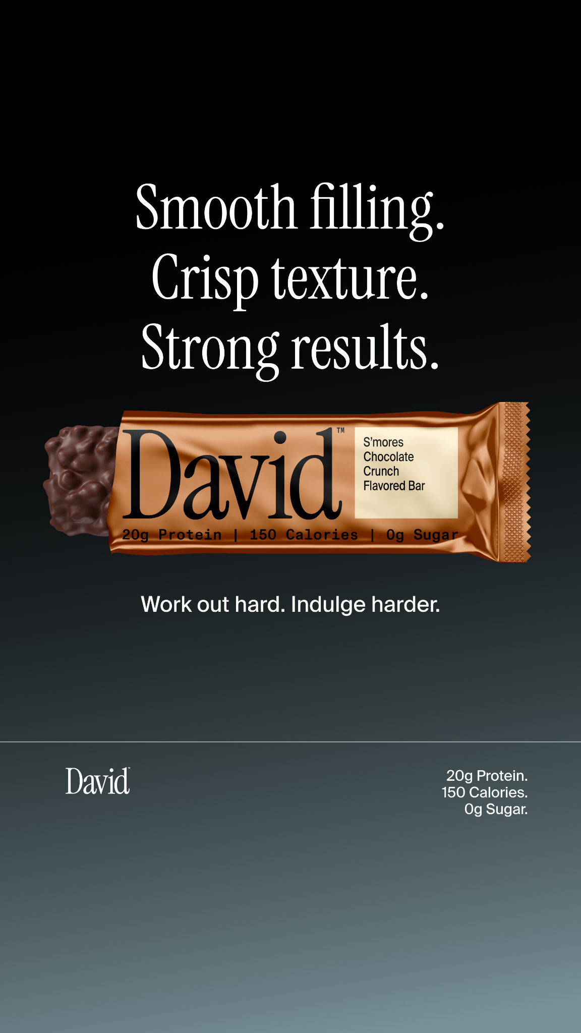 David Protein Facebook ad
