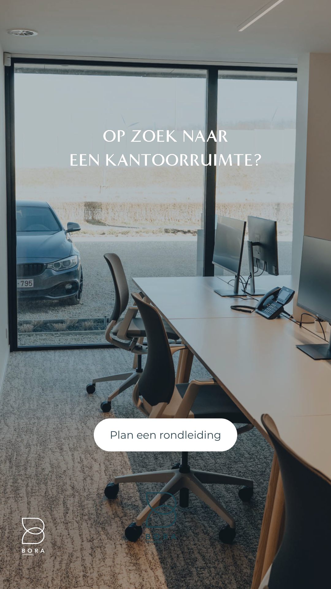 BORA coworking Facebook ad from Mar 18, 2026