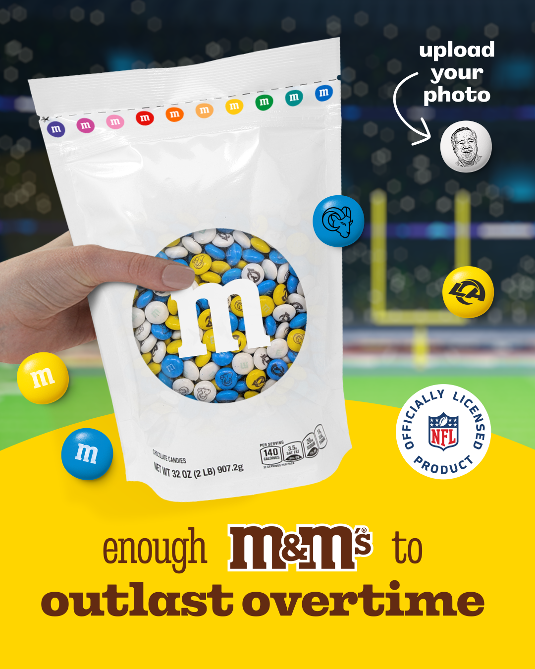 M&M'S USA Facebook ad