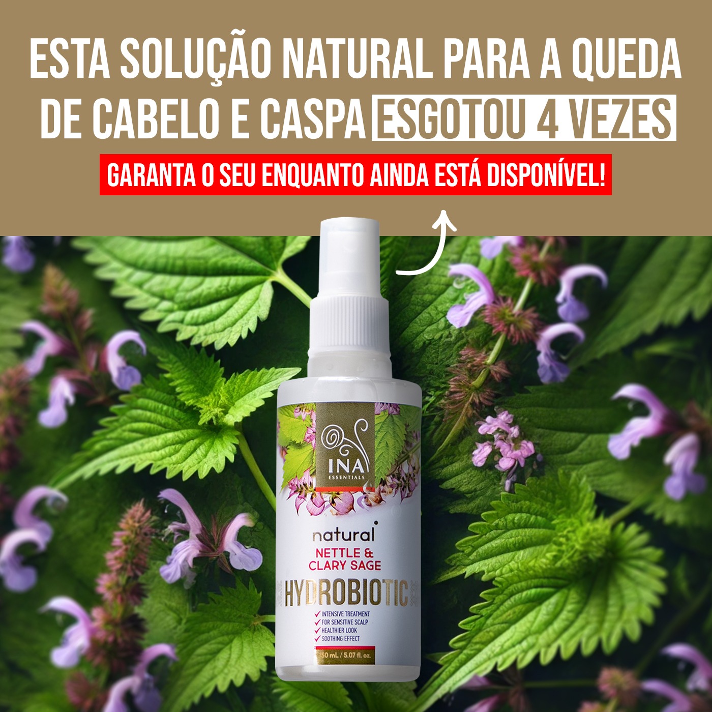 InaEssentials - Loja online orgânica familiar Facebook ad