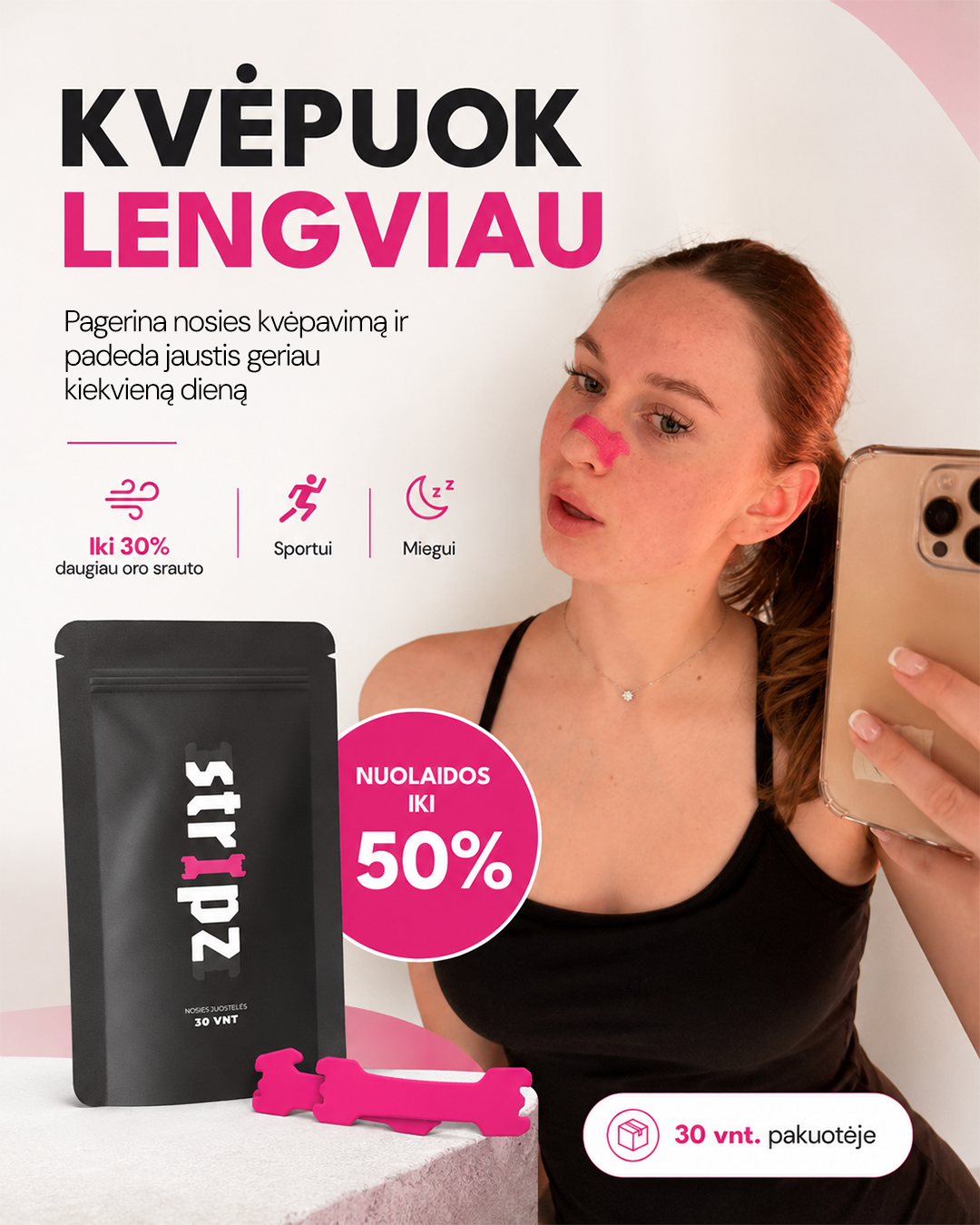 Stripz Facebook ad