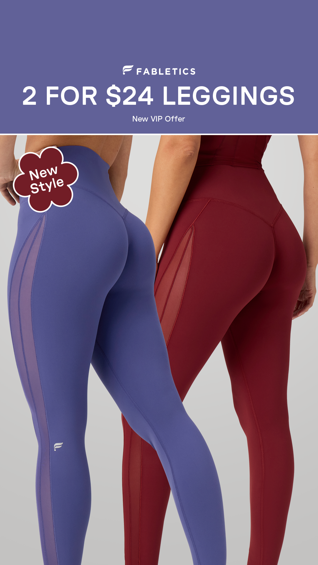 Fabletics Facebook ad