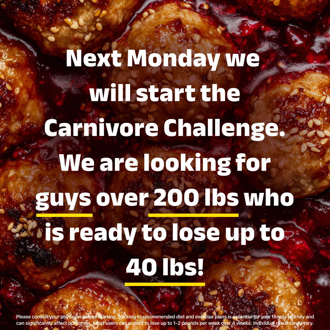 28 Day Carnivore Challenge Facebook ad