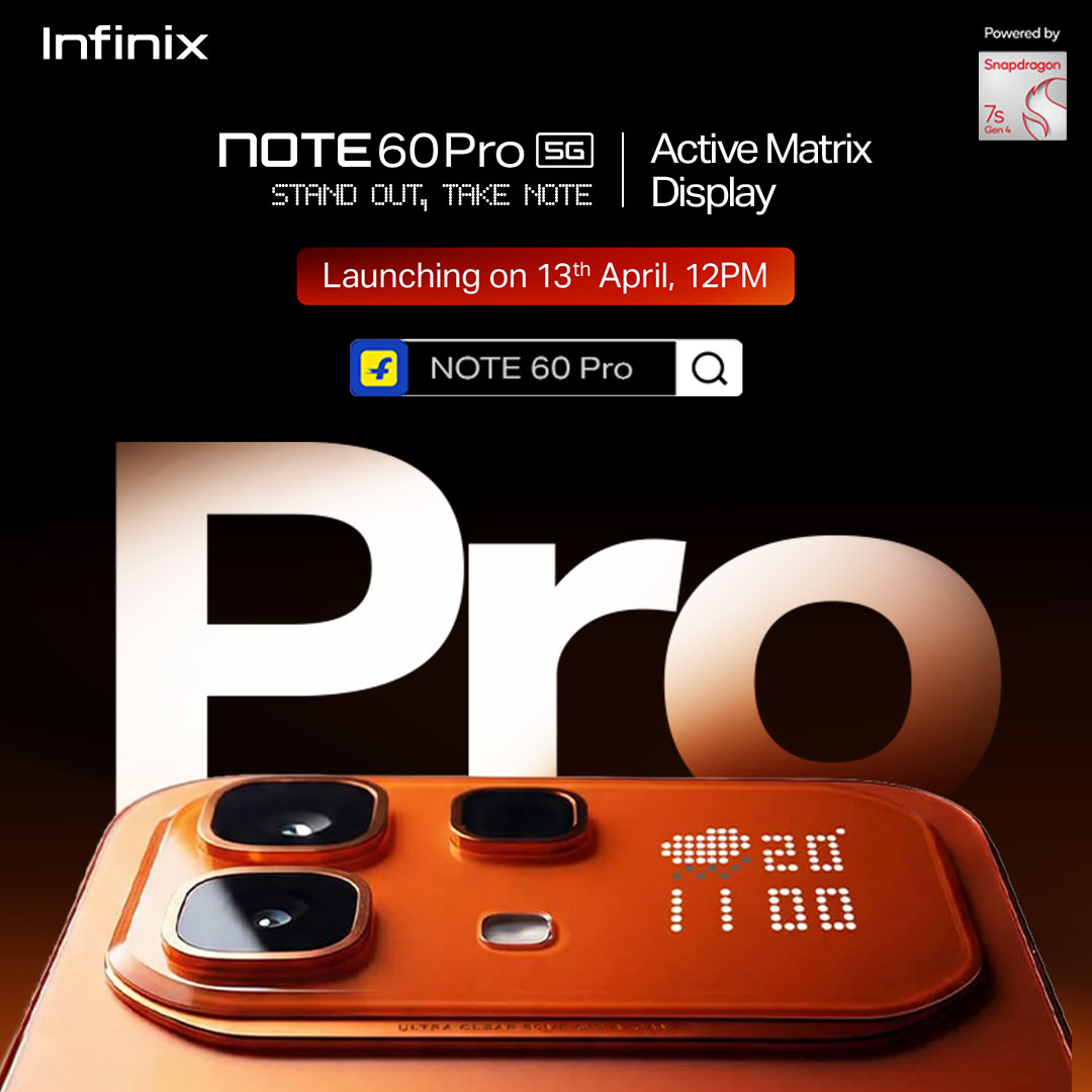 Infinix Mobile Facebook ad: Infinix Note 60 Pro, powered by Snapdragon Gen…