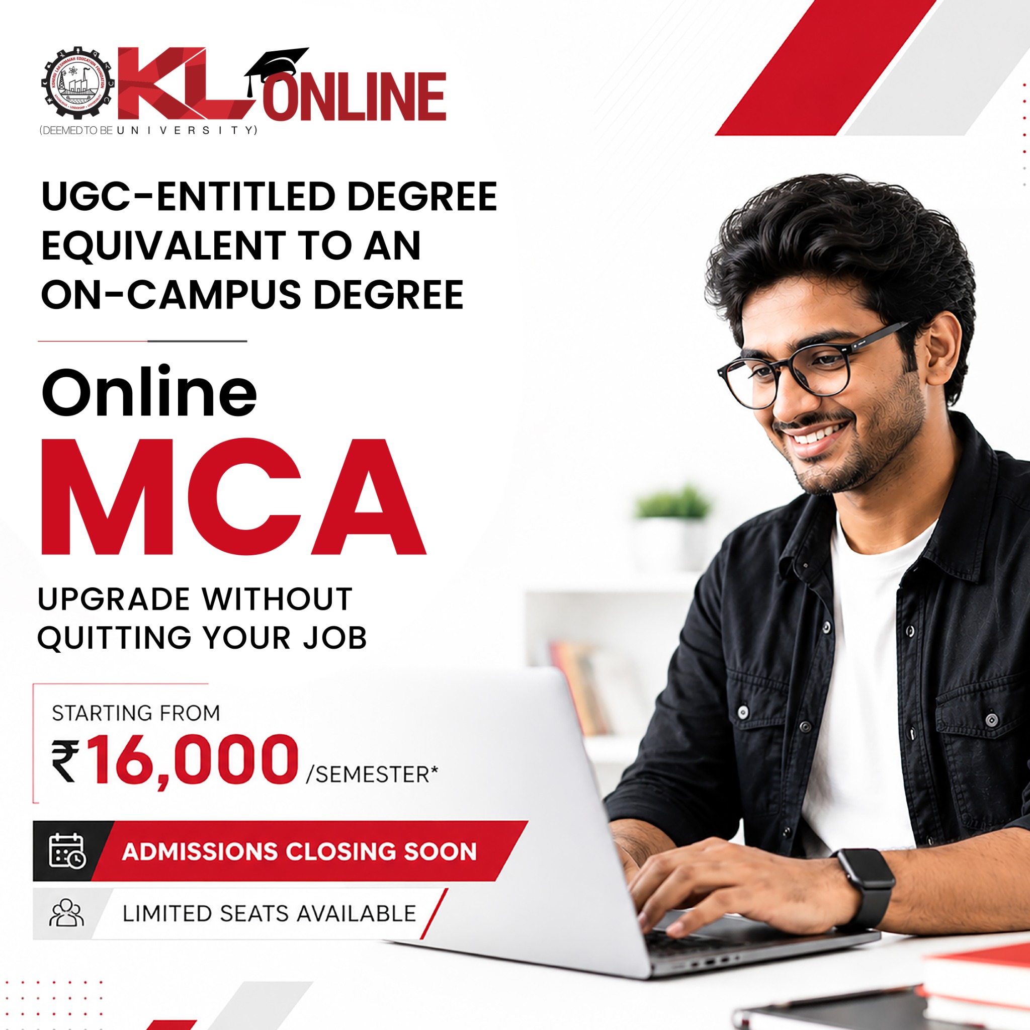 KL University Online Facebook ad