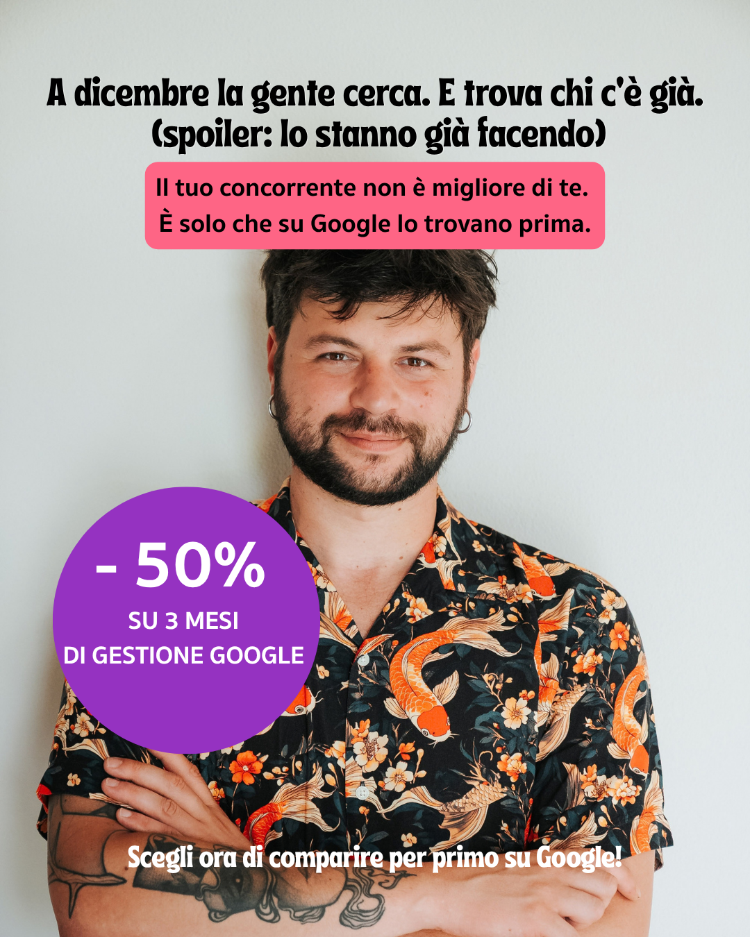 Caffè Lab Facebook ad: Google Ads: 3 mesi a metà prezzo / Ti cercano già. Fatti…