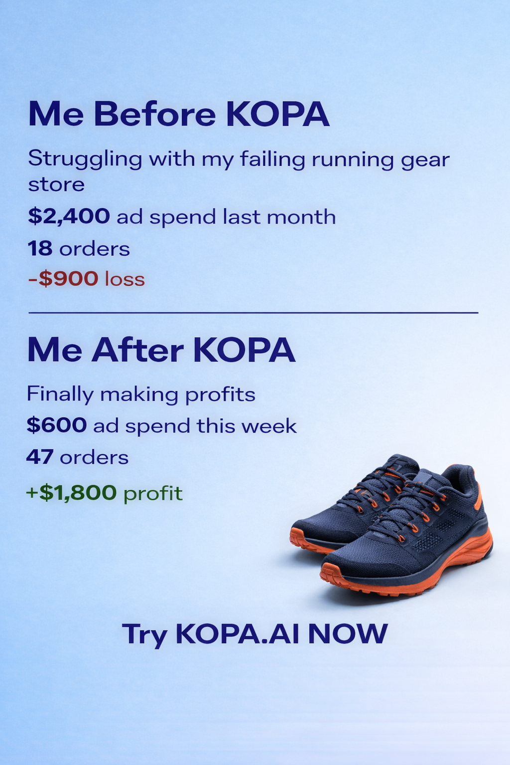 kopa.ai Facebook ad