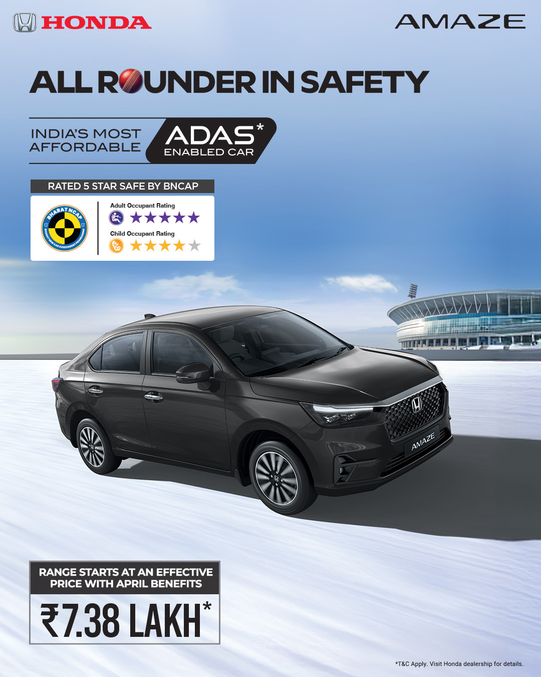 Honda Car India Facebook ad