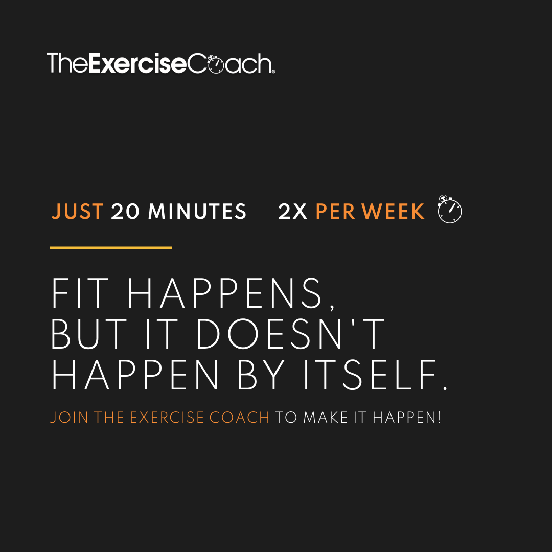 The Exercise Coach Winston-Salem Facebook ad from Mar 9, 2026