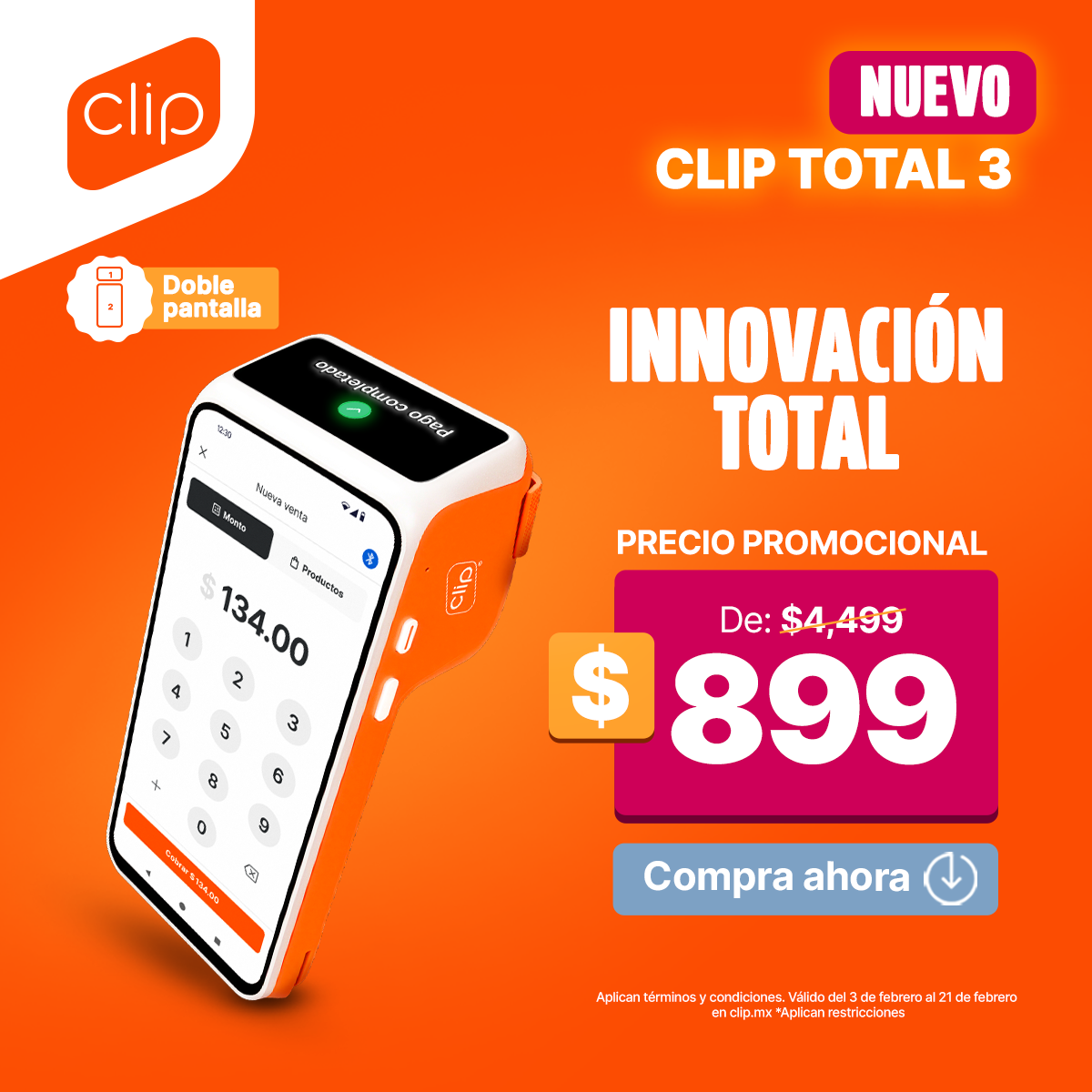 clip Facebook ad
