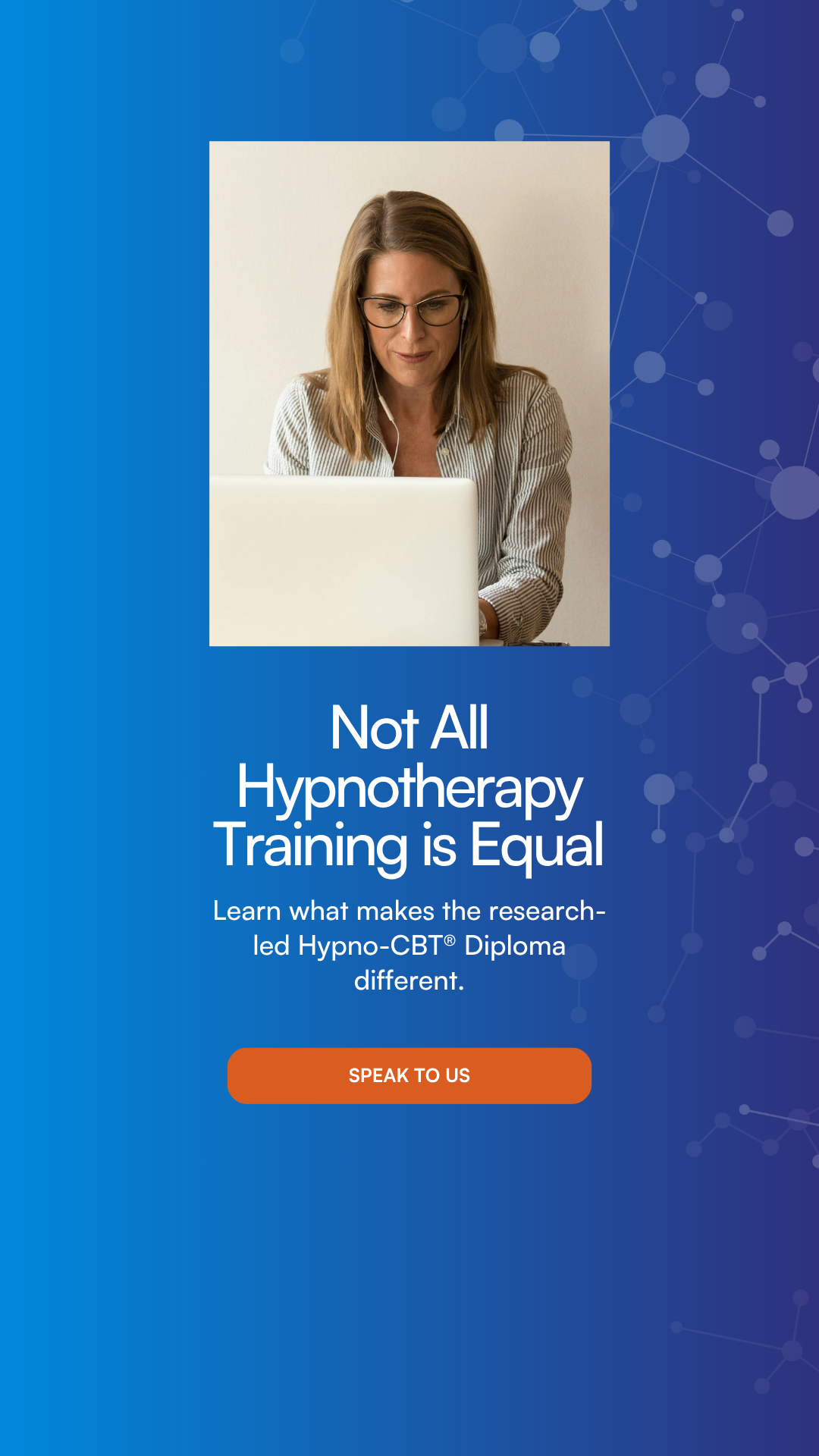 The UK College of Hypnosis & Hypnotherapy Facebook ad