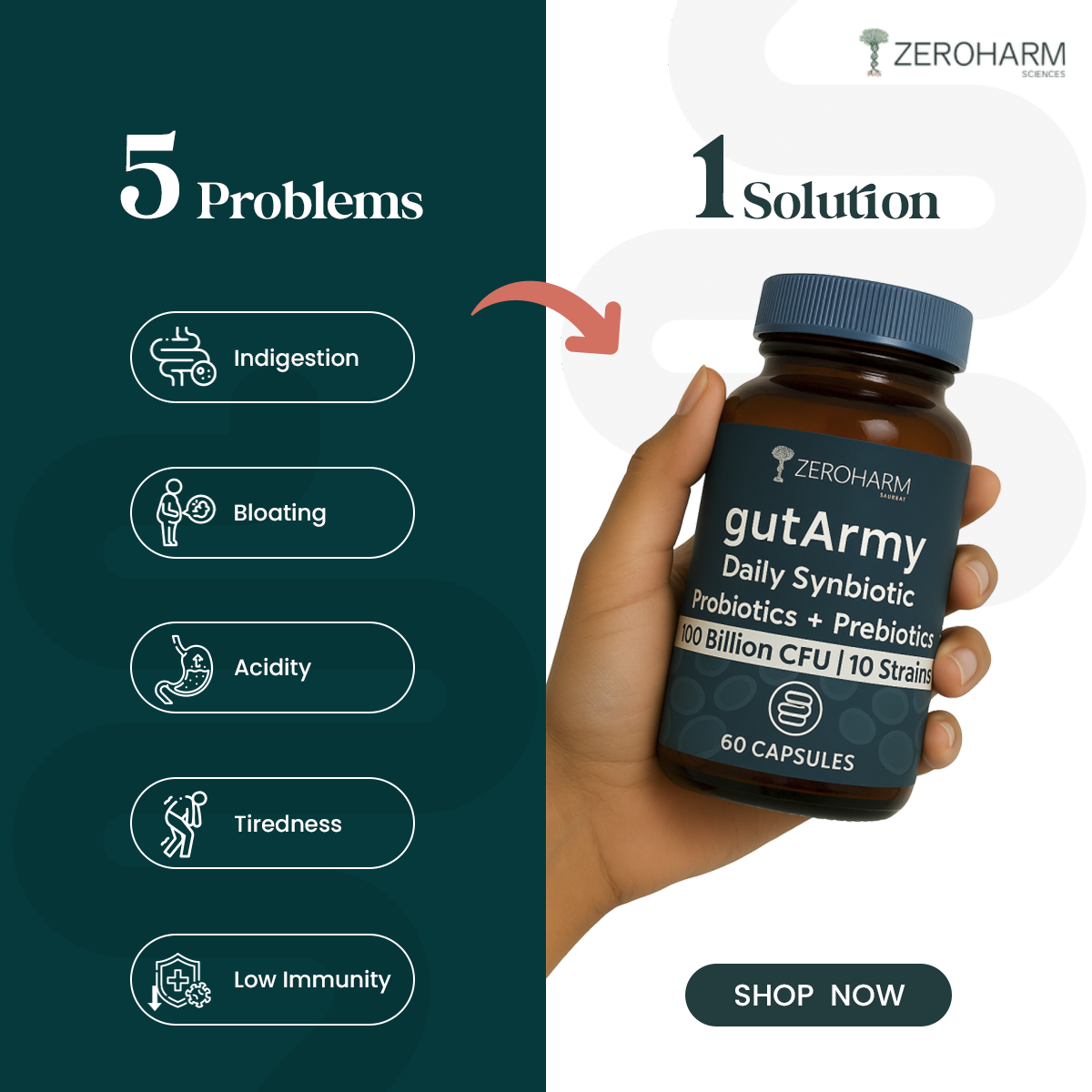 Gut-Army Facebook ad