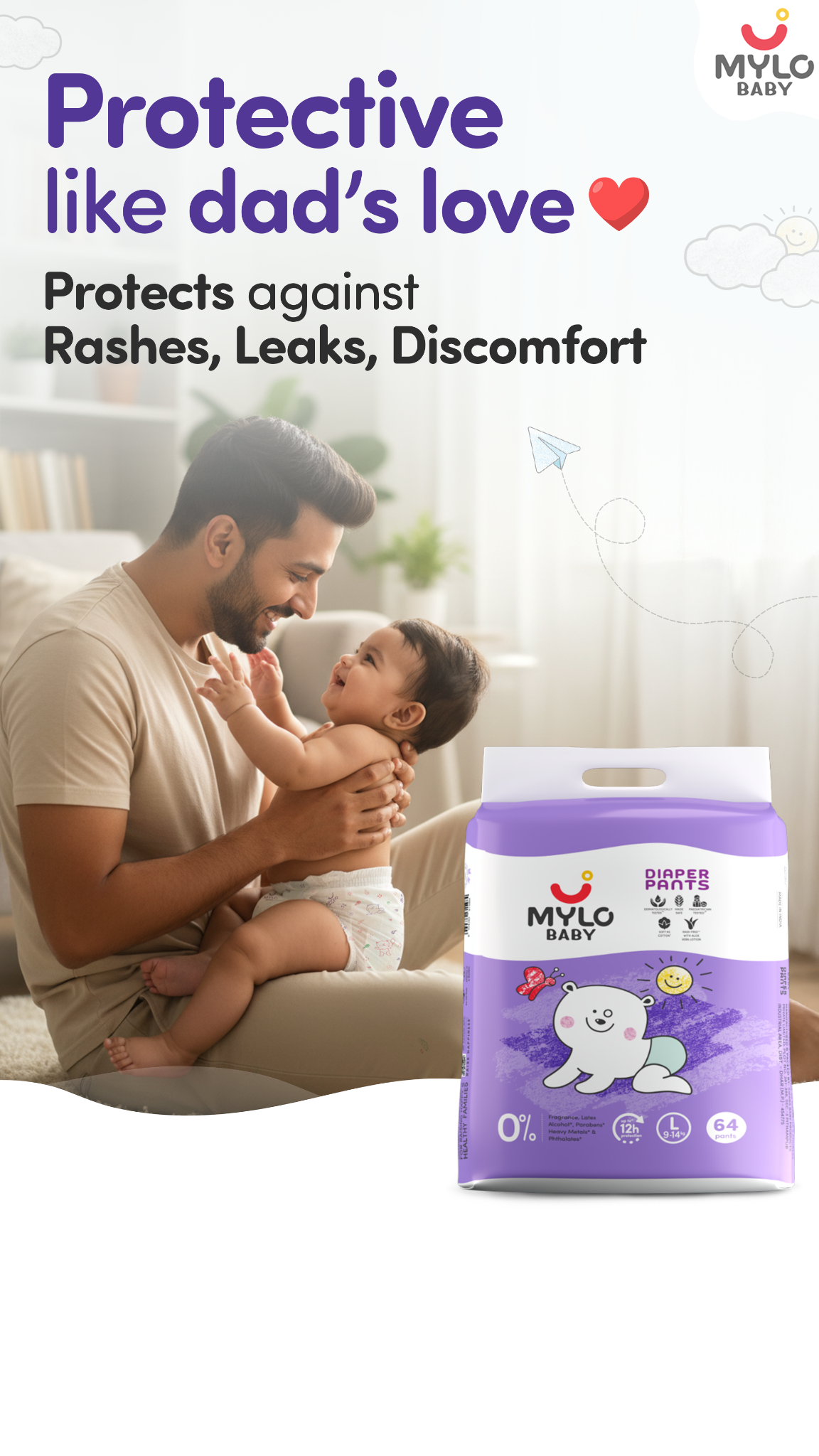 Mylo Baby Facebook ad