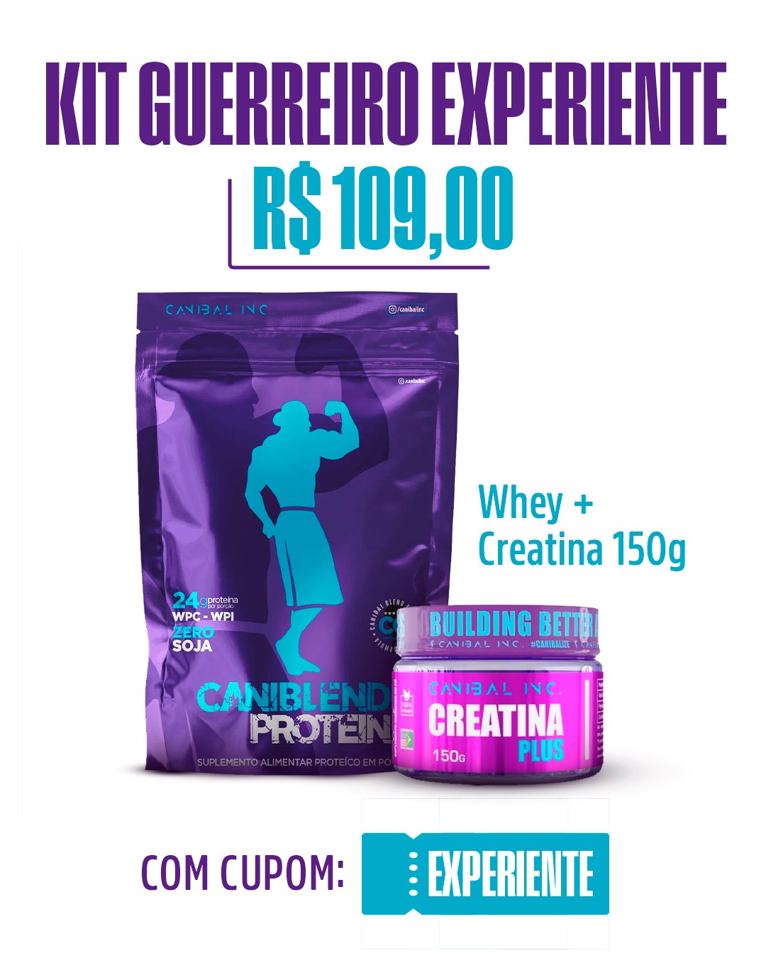 Canibal Inc Facebook ad: Combo Essencial para um Guerreiro Experiente