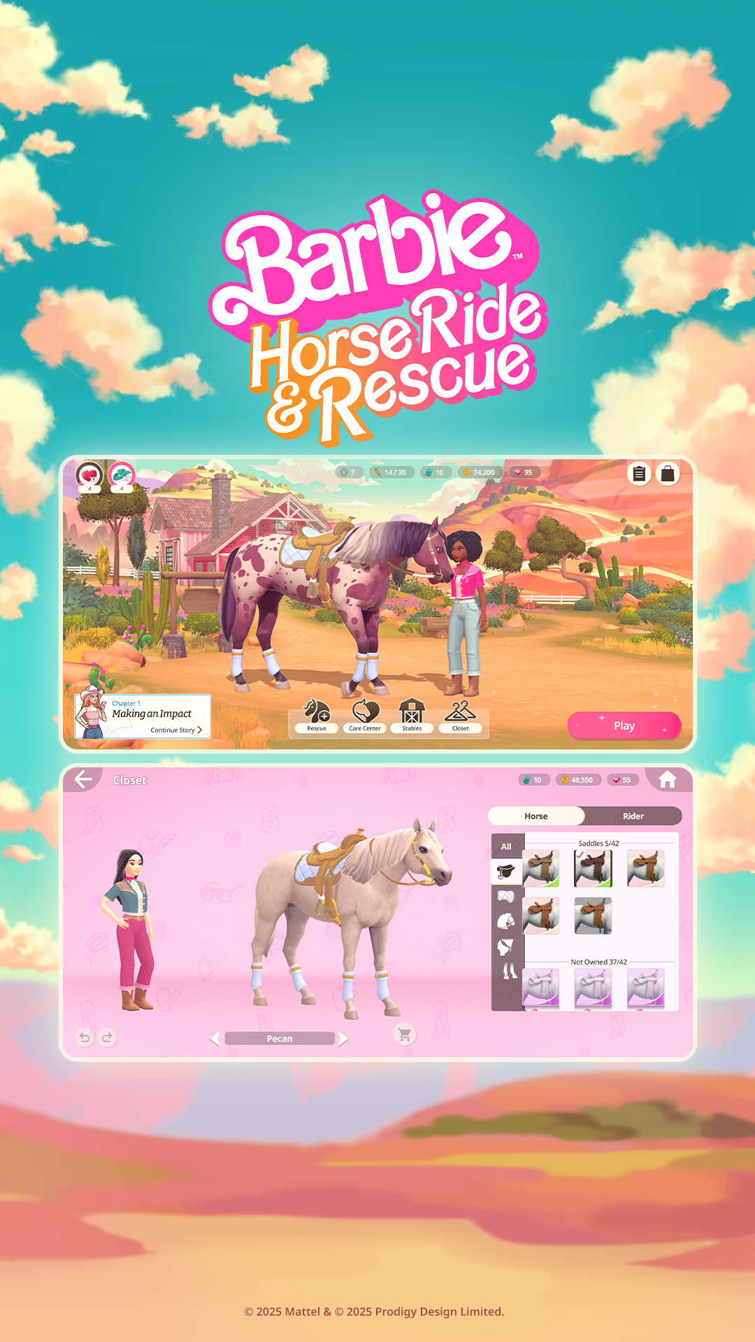 Barbie: Horse Ride & Rescue Facebook ad from Mar 10, 2026