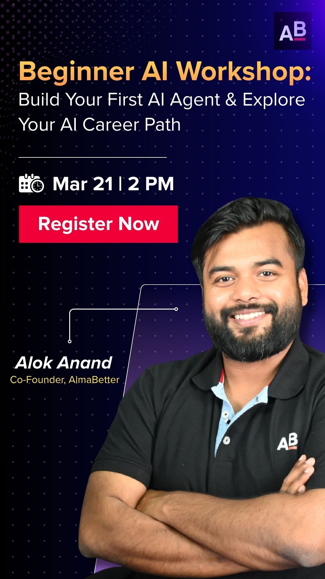 AlmaBetter Facebook ad
