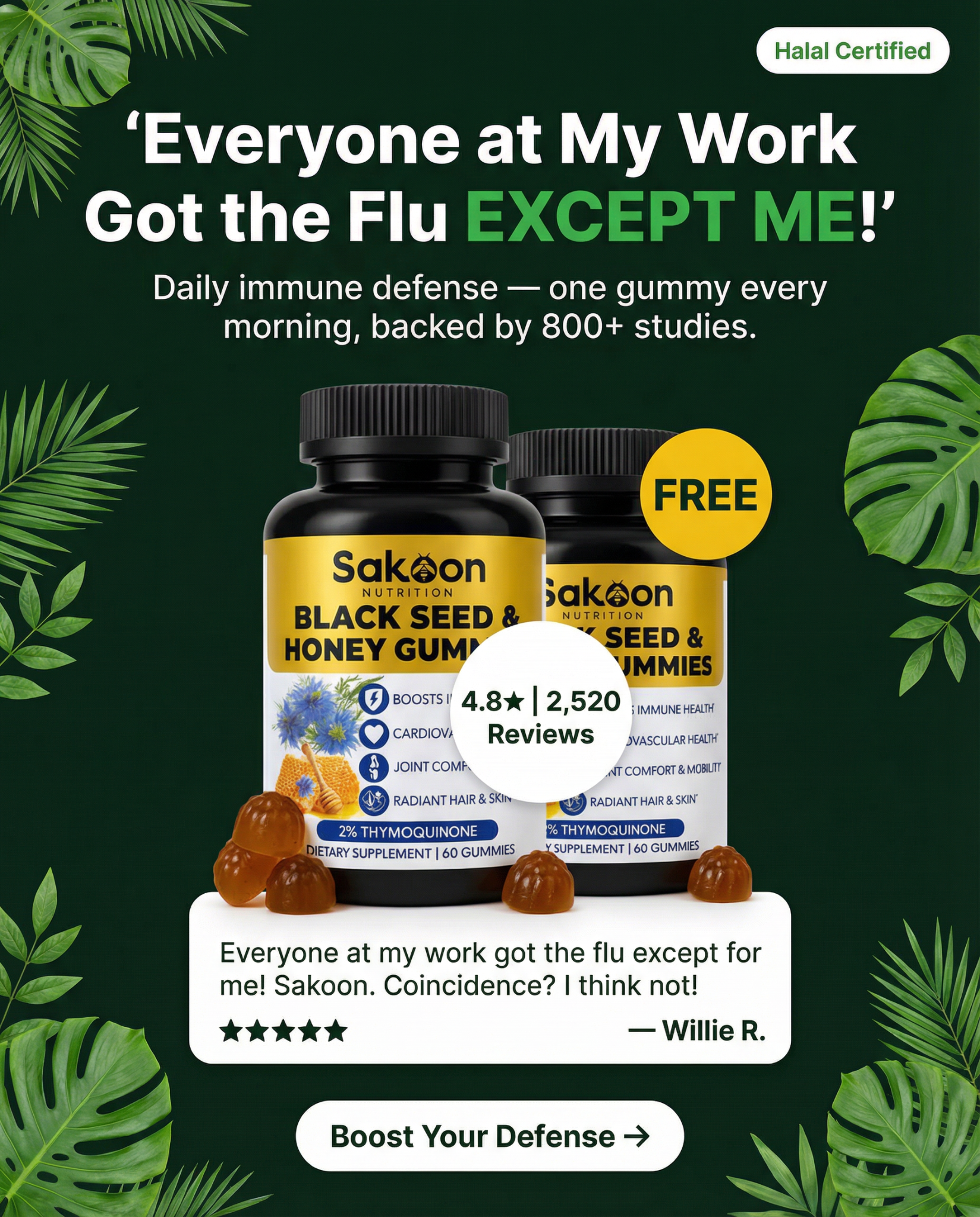 Sakoonnutrition Facebook ad