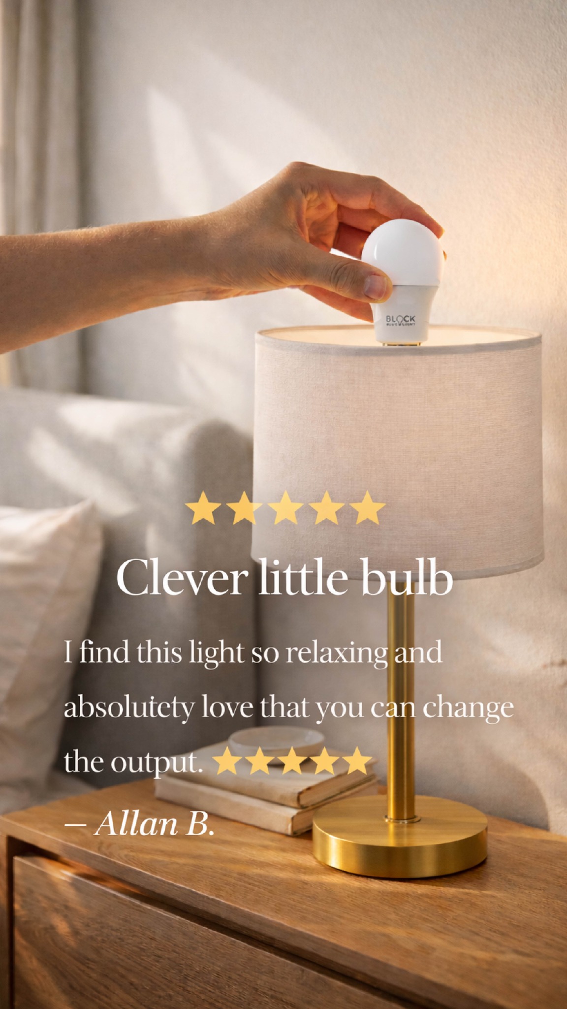 BlockBlueLight Facebook ad