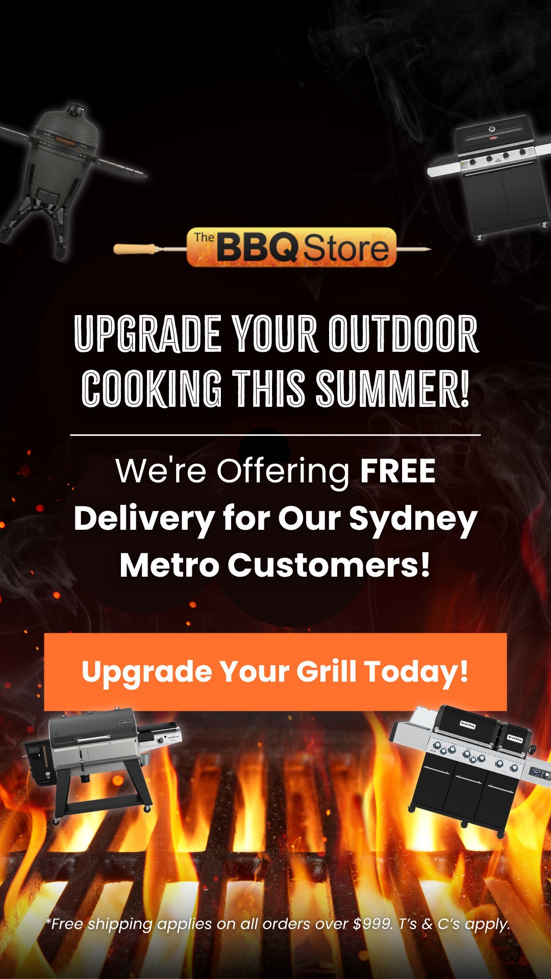 The BBQ Store Facebook ad