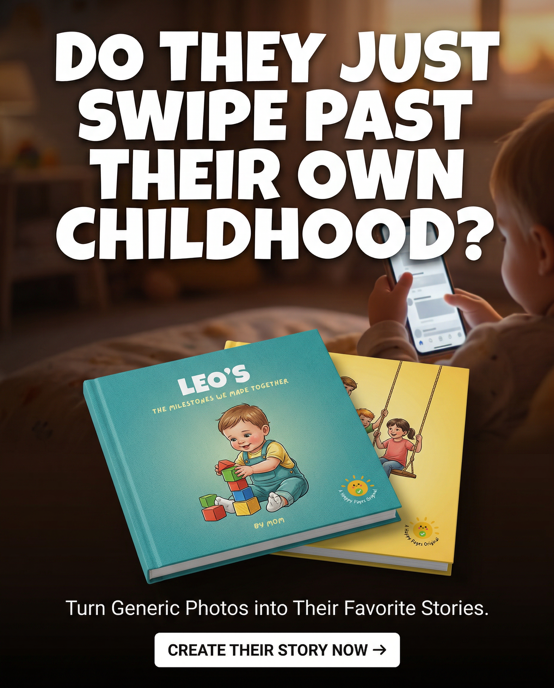 Happy Pages Facebook ad