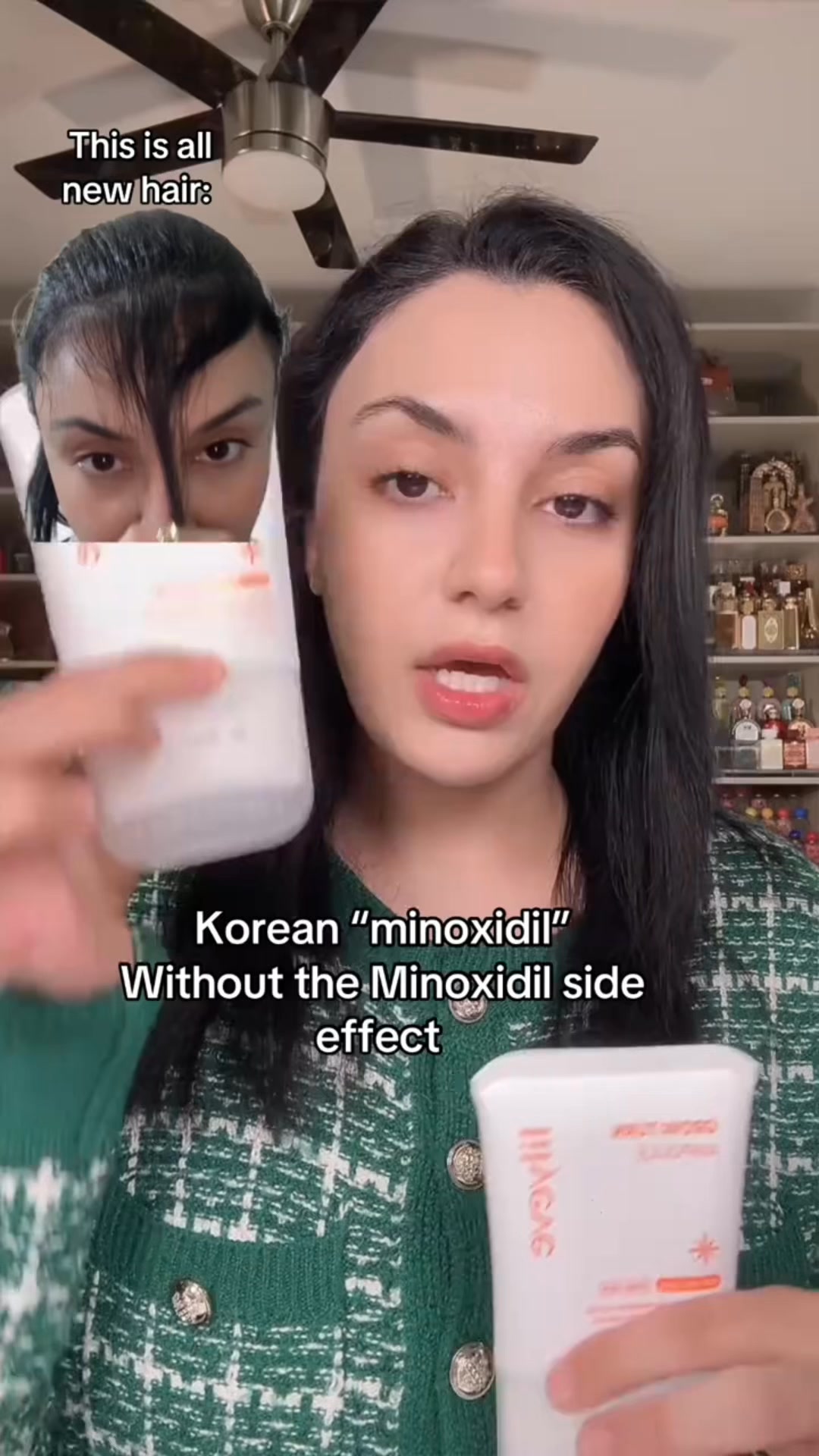 Avera Facebook ad: Korea's #1 Hair Growth Serum