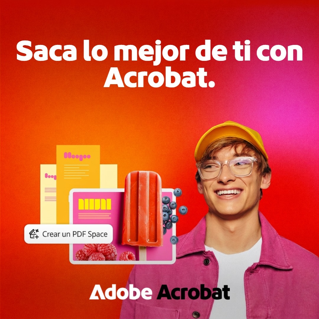 Adobe Acrobat Facebook ad