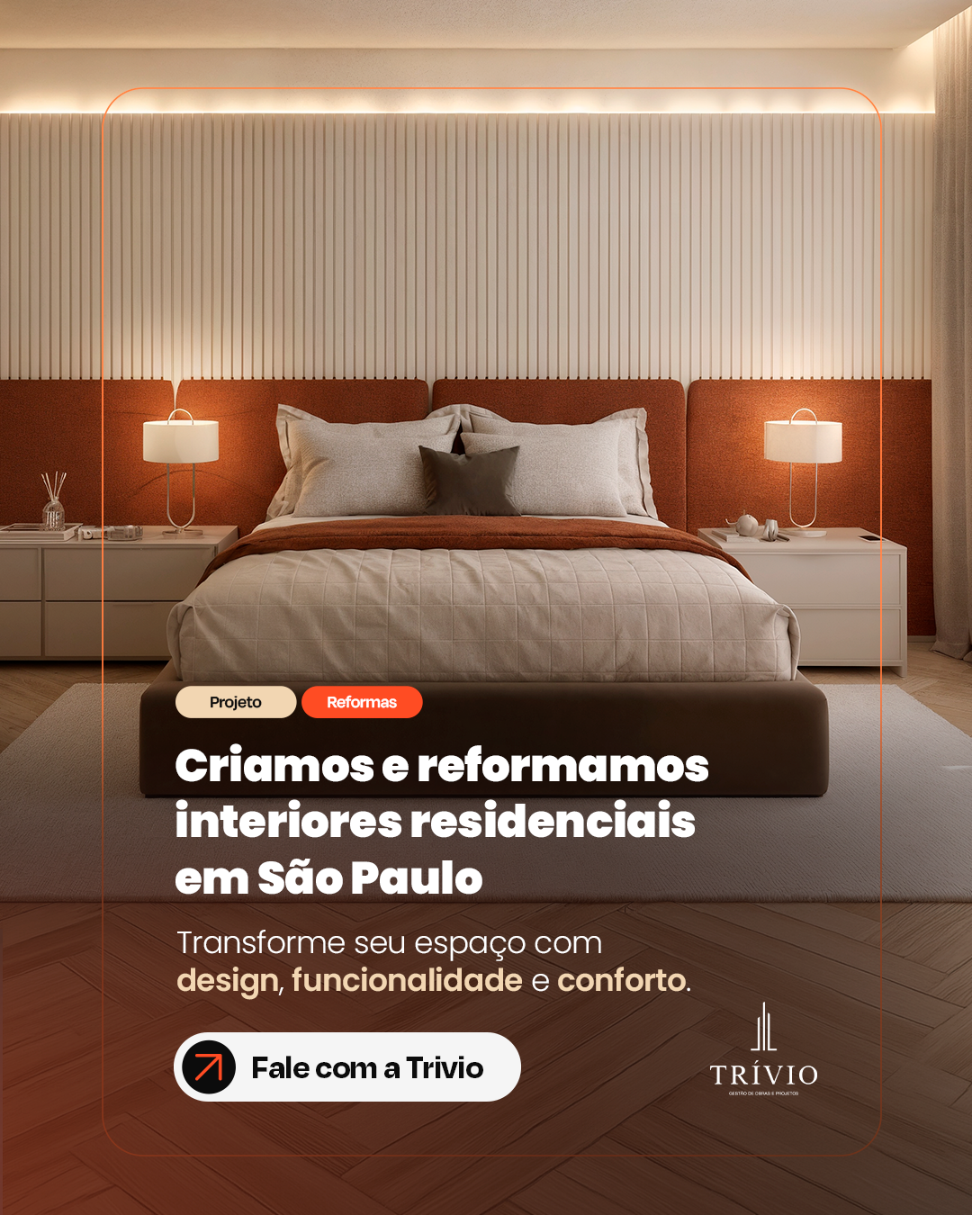 Trivio Gestão de Obras Facebook ad from Jul 8, 2026