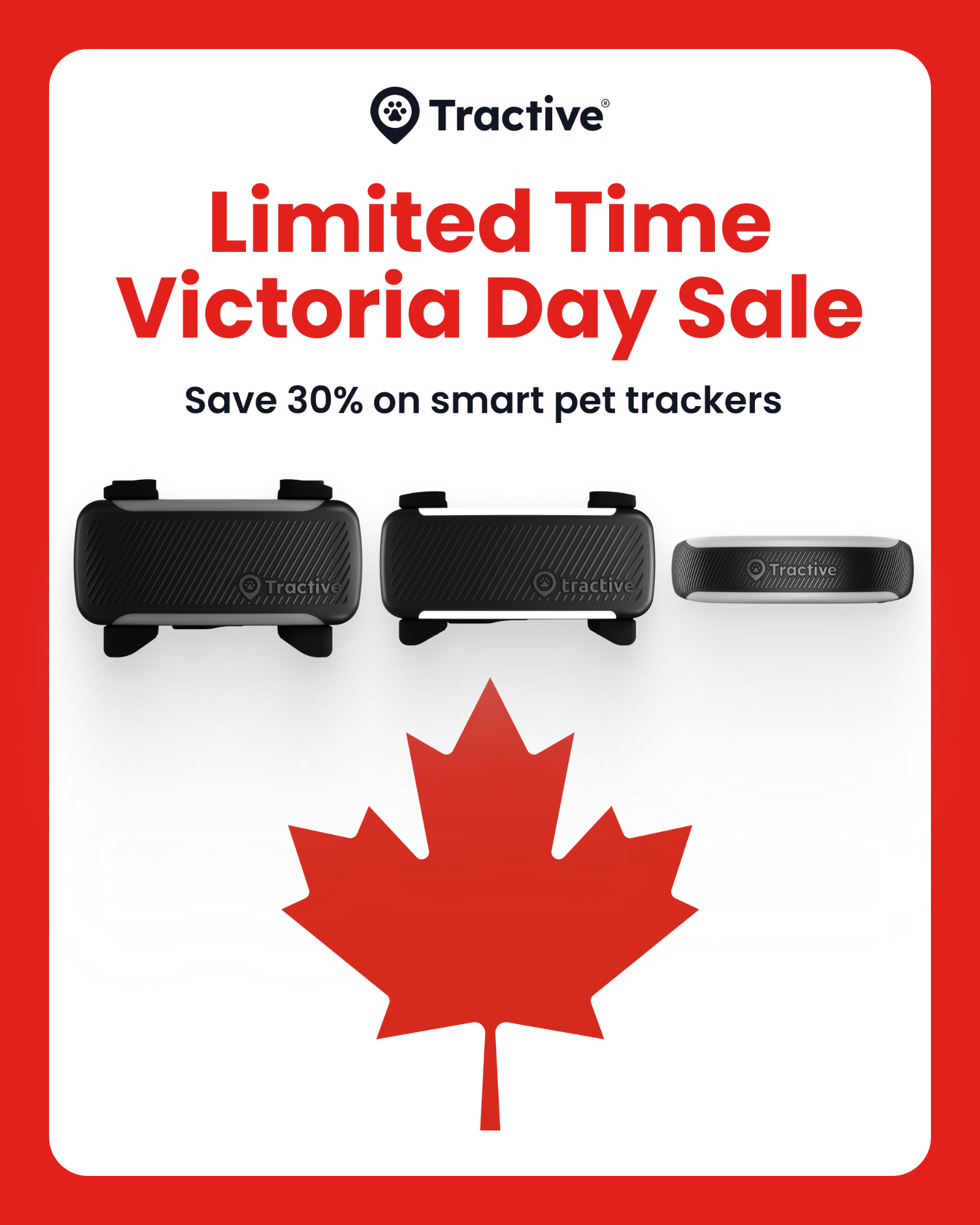 Tractive Facebook ad