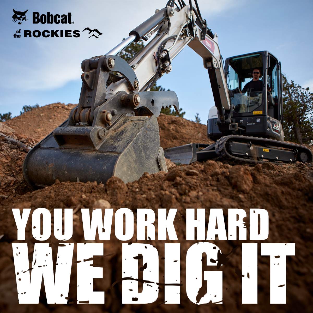 Bobcat of the Rockies Facebook ad: Bobcat Excavators