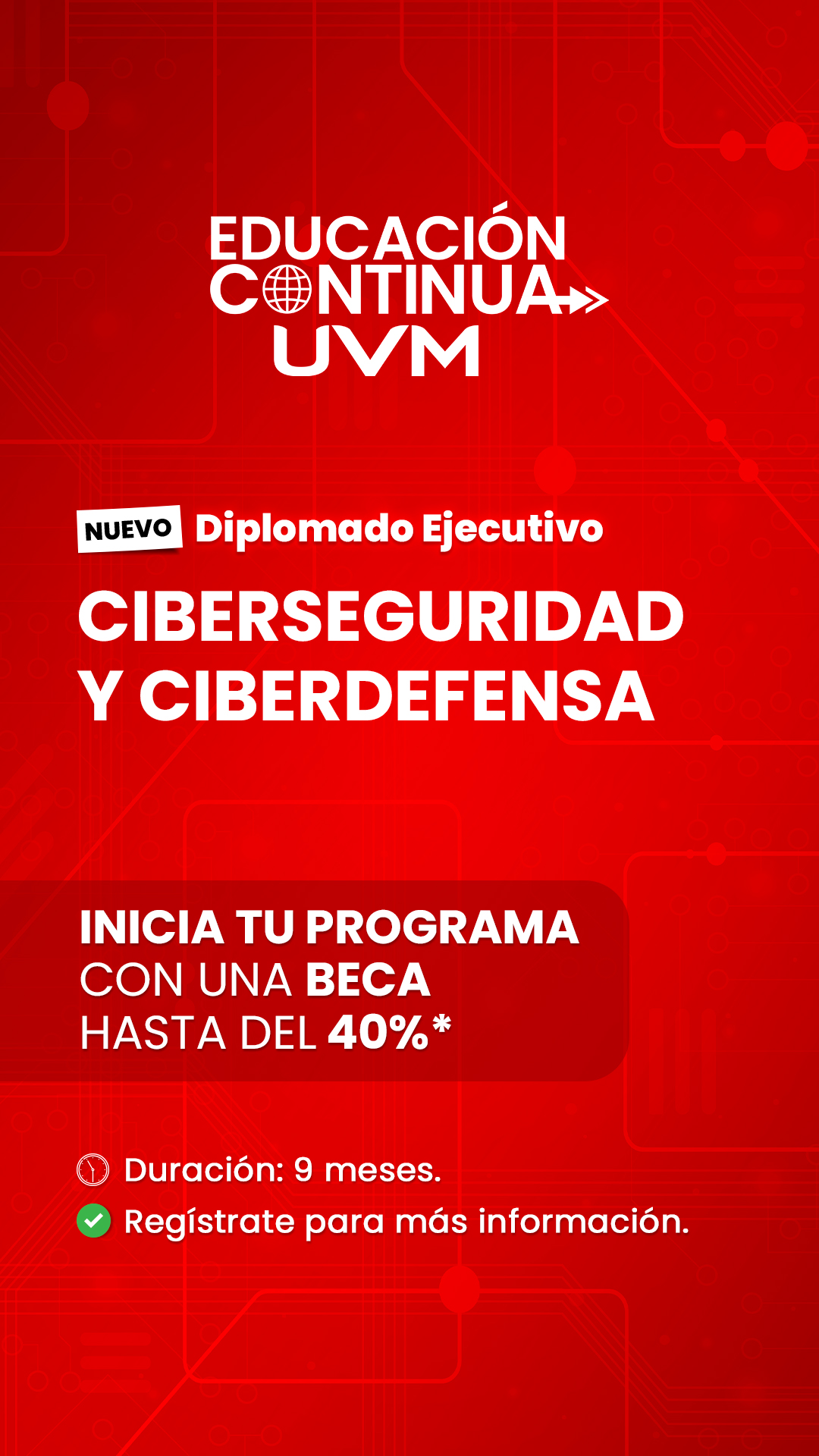 UVM Facebook ad