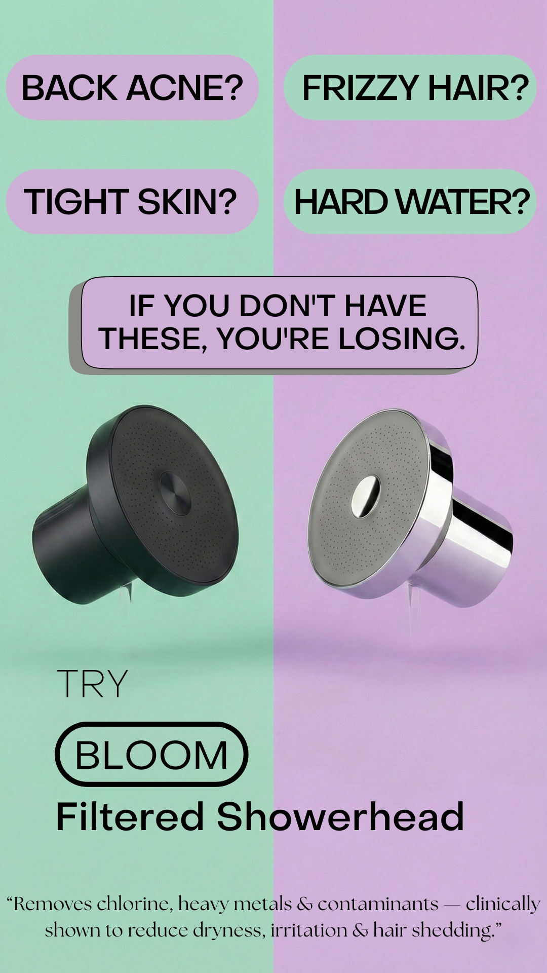 Bloom Pure Facebook ad from Jan 20, 2026