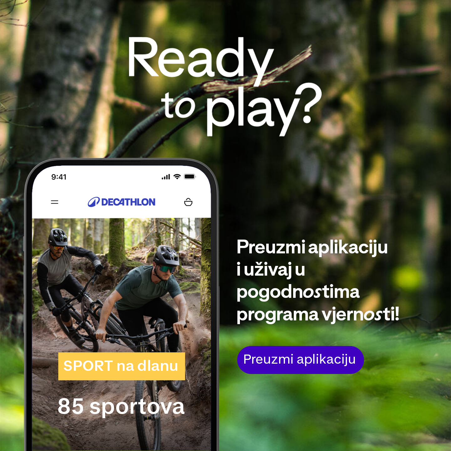 Decathlon Hrvatska ad creative