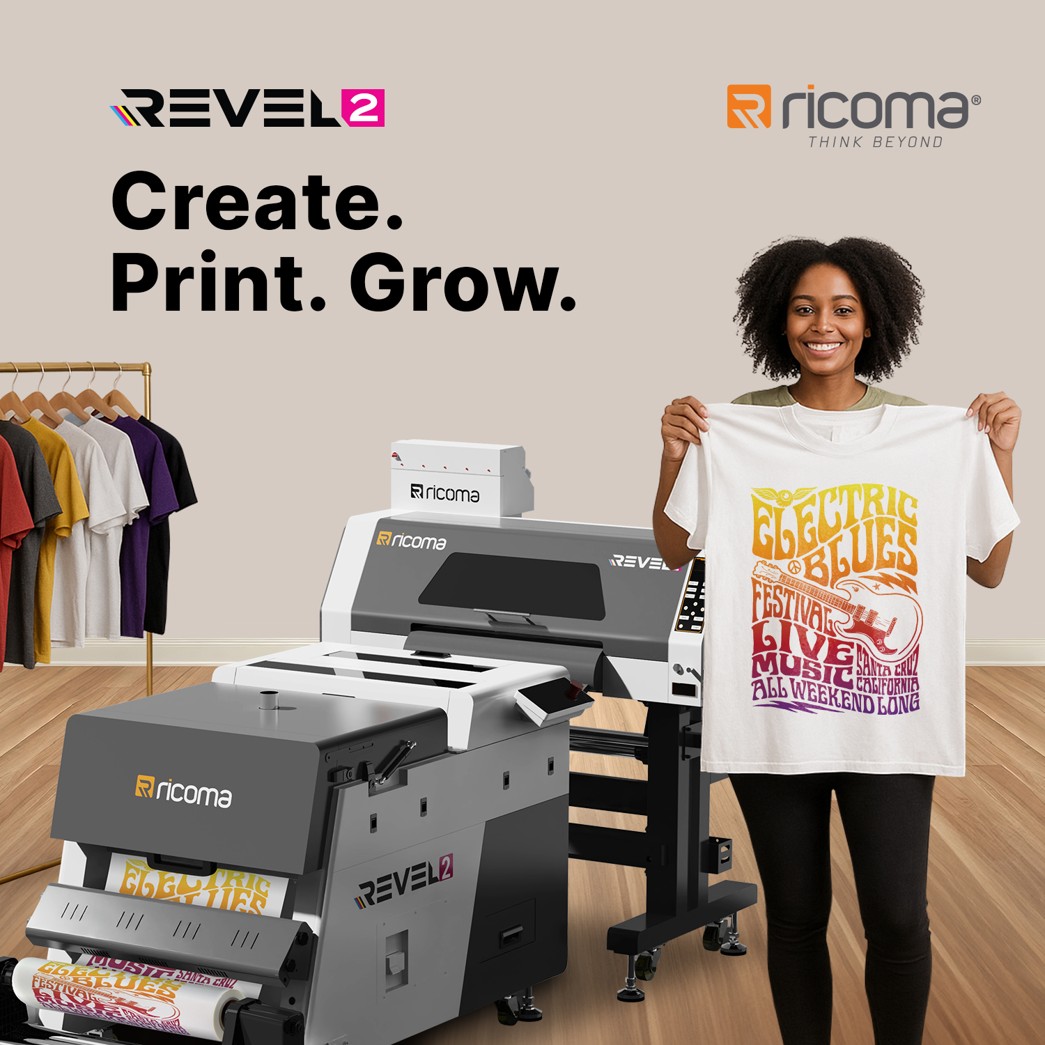 Ricoma Embroidery Machines Facebook ad