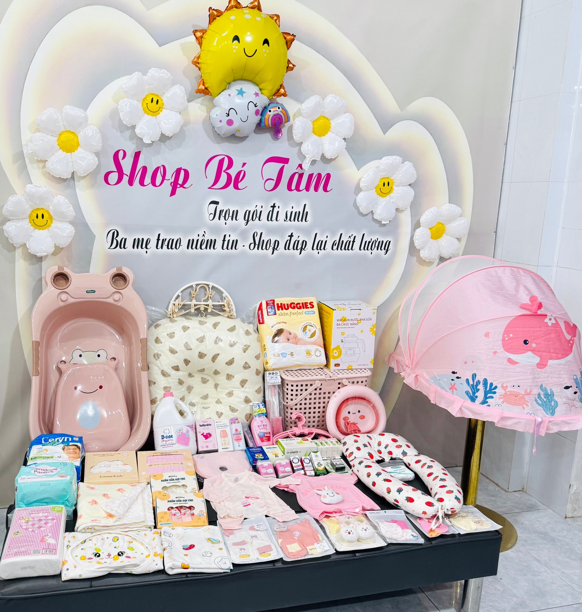 Shop Bé Tâm - Trọn Gói Đi Sinh Cao Lãnh Facebook ad: Combo đi sinh cao cấp cho Bé Gái