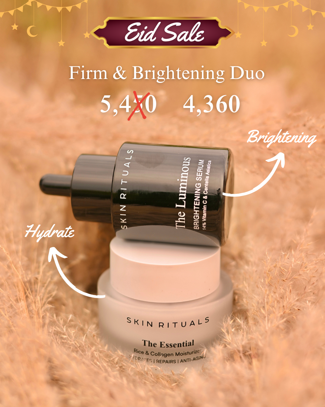 Skin Rituals Facebook ad: Eid Sale - 20% OFF
