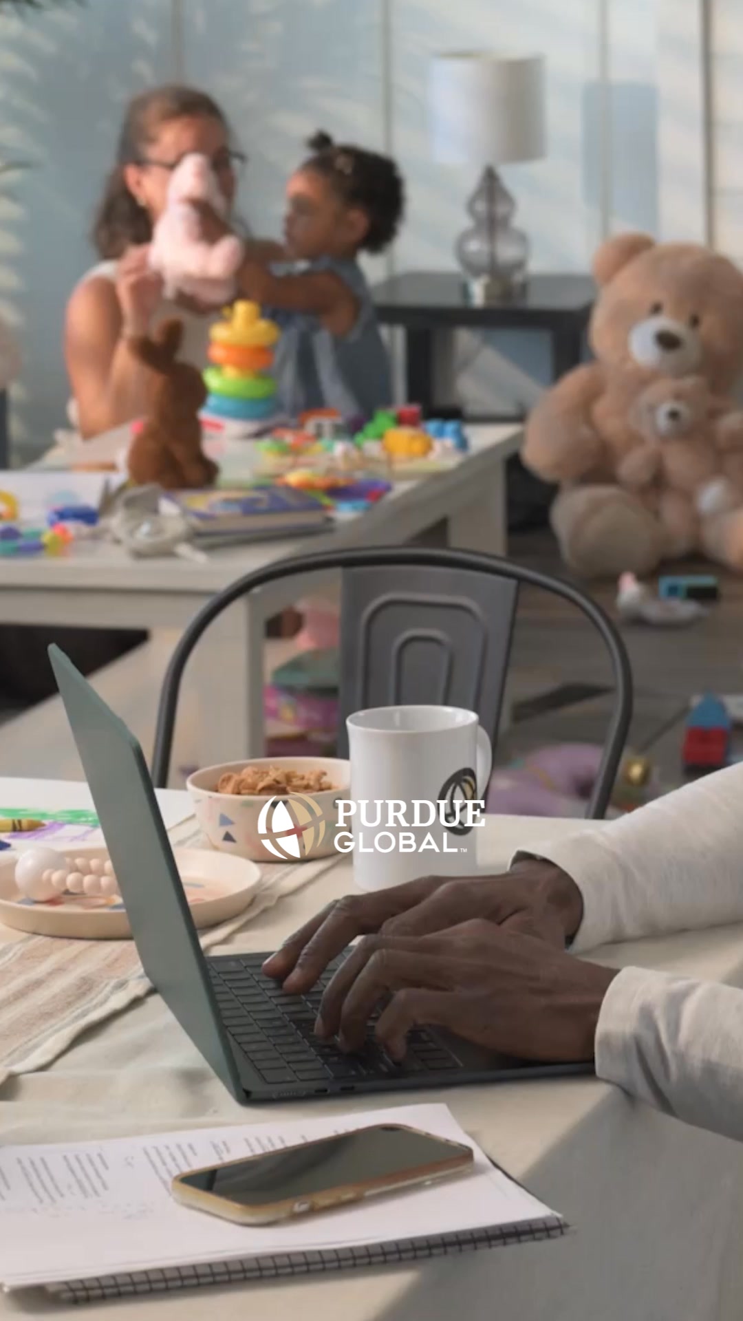Purdue Global Facebook ad: Earn a Degree Employers Will Respect