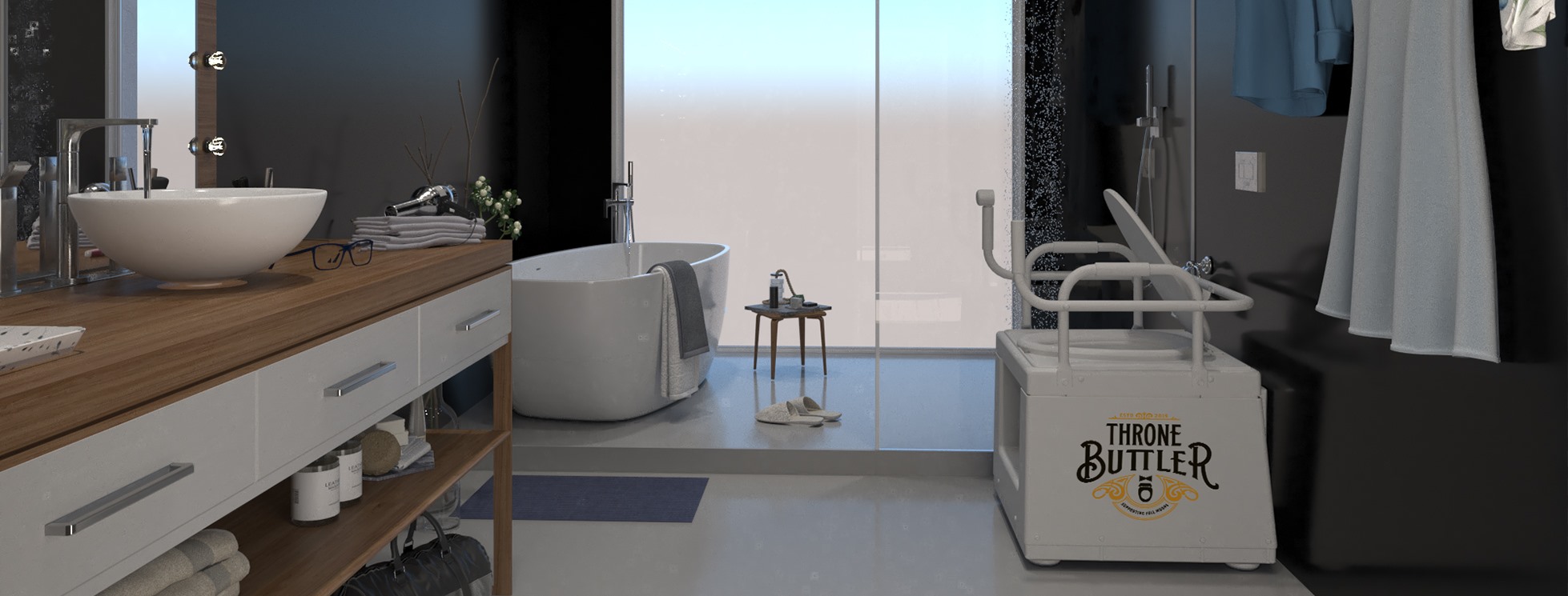 Throne Buttler Facebook ad: The Throne Buttler is the most trusted toilet…
